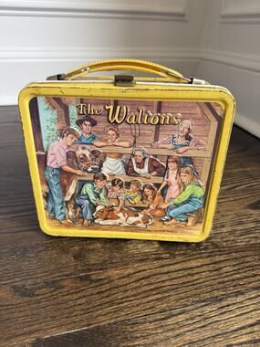 Vintage 1973 The Waltons Metal Lunchbox No Thermos